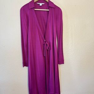 Hot Pink wrap from Diane Von Furstenberg